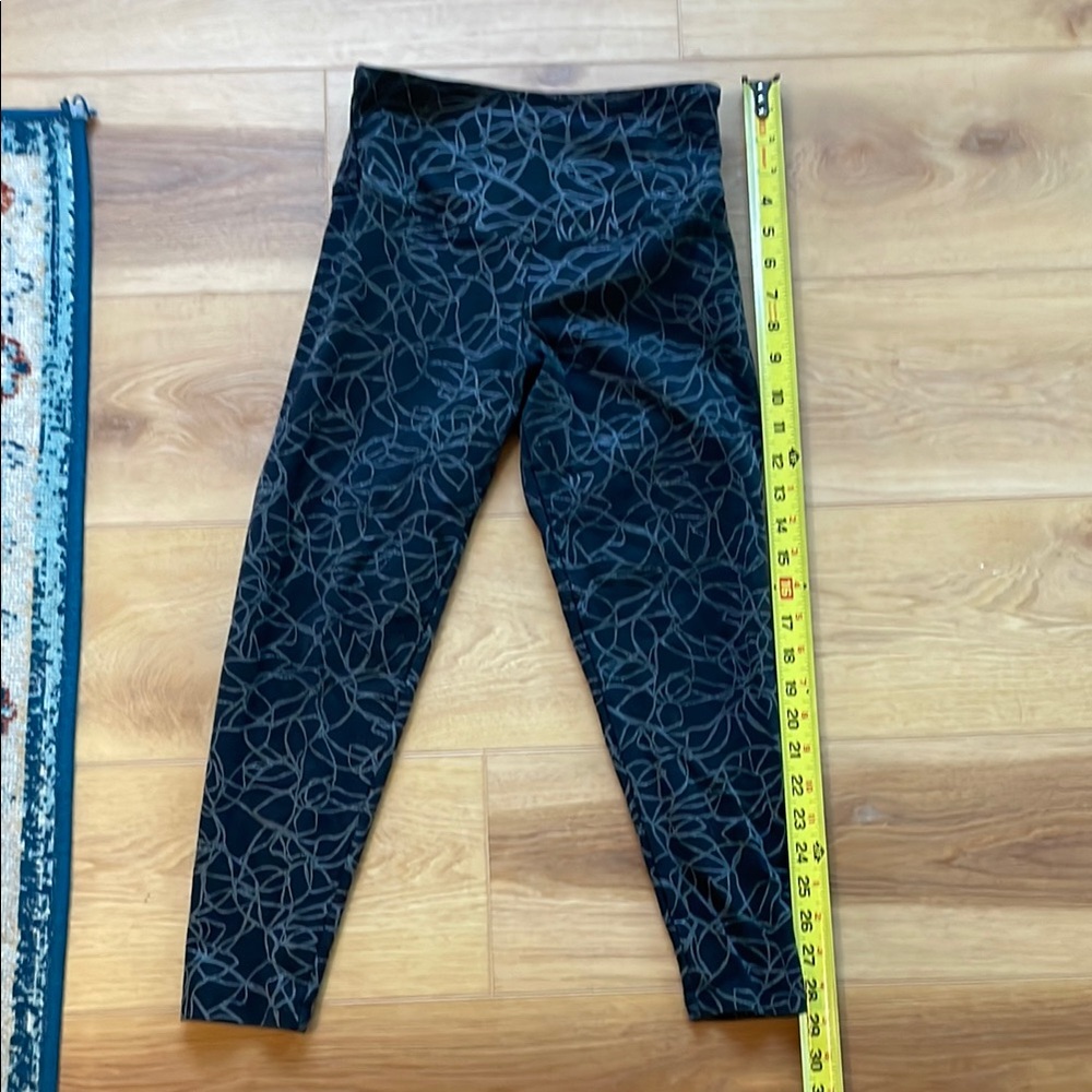 Yummie workout pants Black and silver